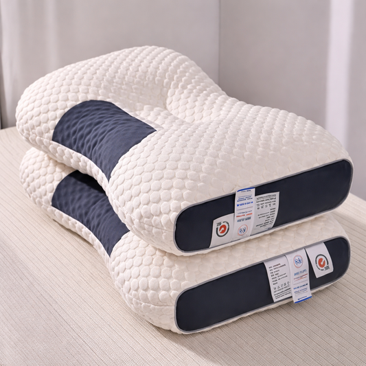 Almohada Viscoelástica Ortopédica — Máximo Soporte para Cuello y Cervical